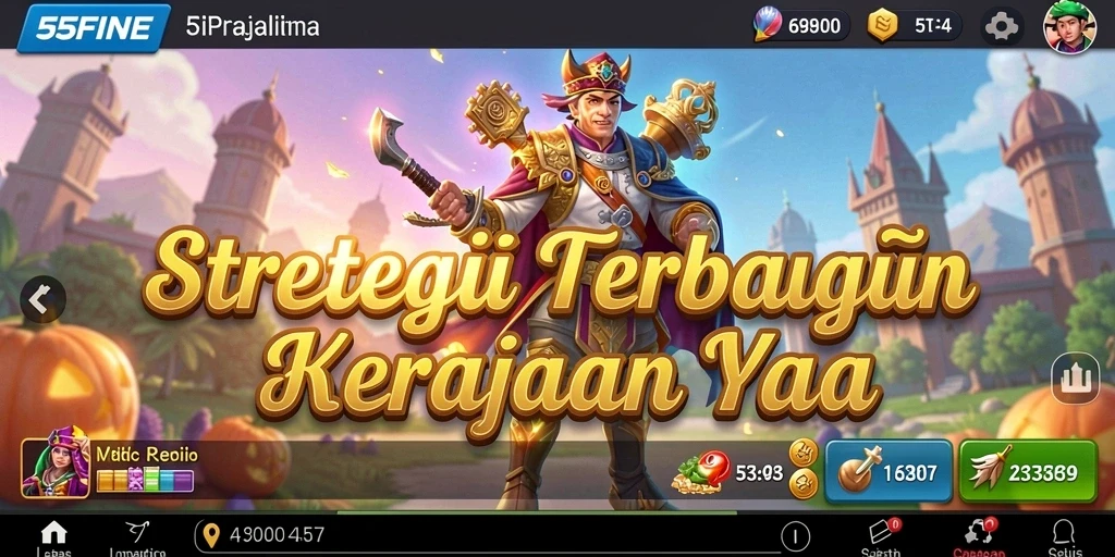 Gameplay <strong>55FIVE</strong> yang interaktif dan strategis.