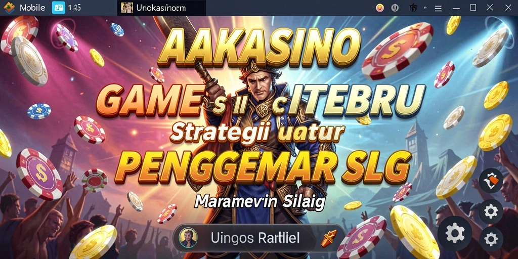 Tampilan menarik AAKASINO dengan strategi seru dan pertempuran mendebarkan.