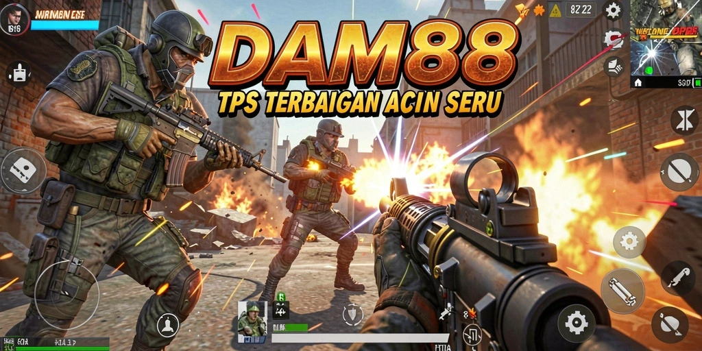 Tangkapan layar DAM88 menampilkan aksi seru dalam pertempuran TPS.