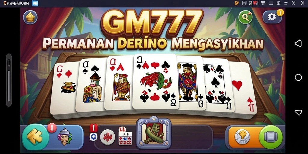 Tampilan gameplay GM777 yang menarik dan menantang.
