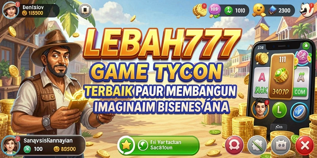 Tampilan gameplay LEBAH777 dengan berbagai pilihan bisnis yang menarik.