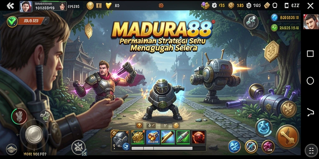 Tampilan gameplay MADURA88 dengan strategi yang mendalam dan interaksi pemain.