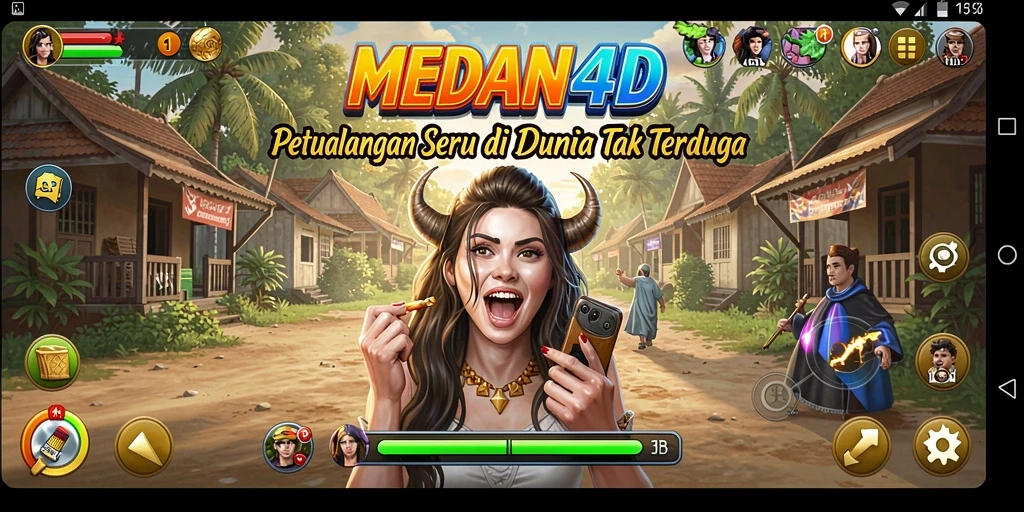 Tampilan screenshot MEDAN4D menampilkan gameplay petualangan yang seru dan penuh tantangan.