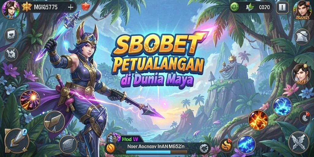 Tampilan gameplay SBOBET dengan aksi petualangan yang mendebarkan.