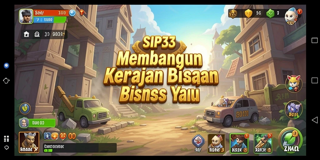 SIP33 menampilkan gameplay seru dengan berbagai pilihan bisnis.