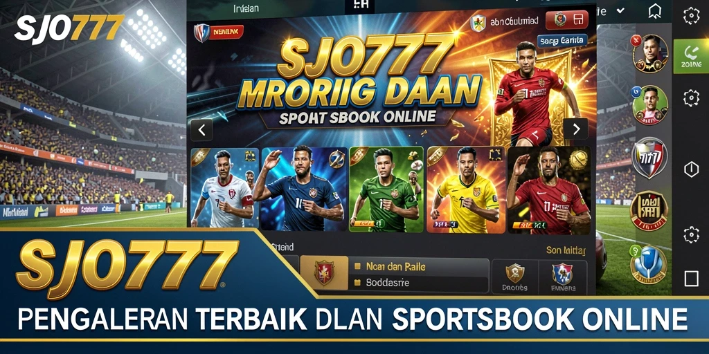 Tampilan menarik dari gameplay SJO777 dalam taruhan olahraga.
