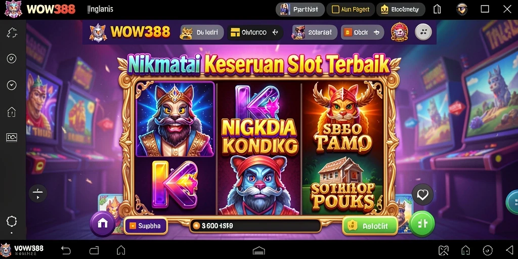 Gameplay Slot seru dengan grafis menakjubkan dari WOW388.
